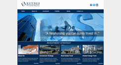 Desktop Screenshot of keynesprivateequity.com